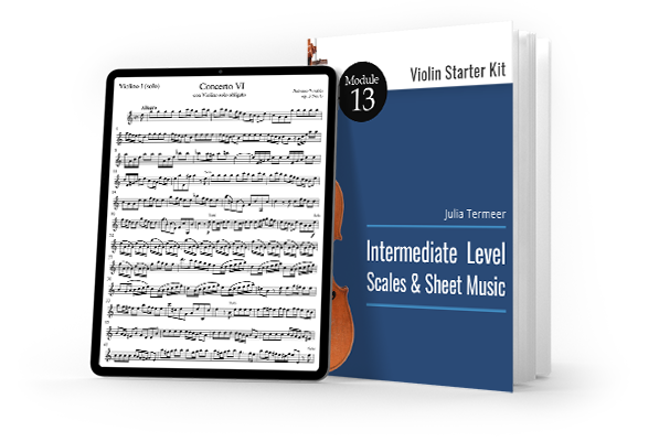 Intermediate Level Scales & Sheet Music